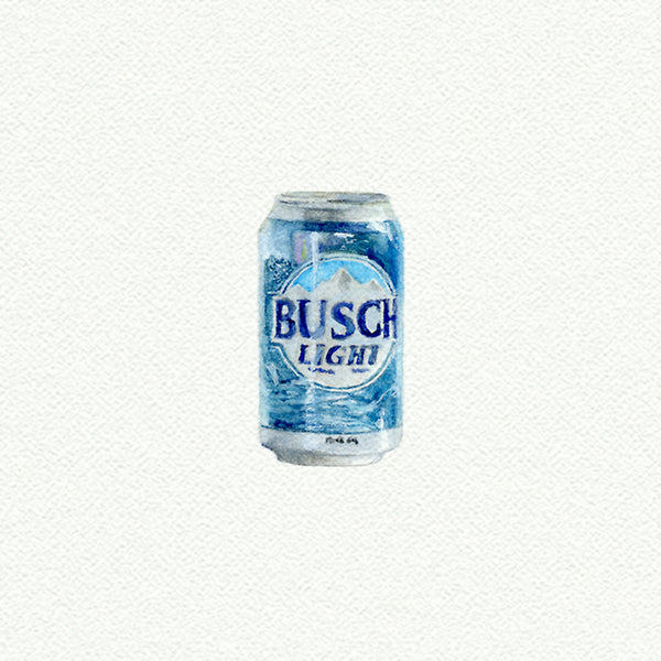 Busch Light Beer Can
