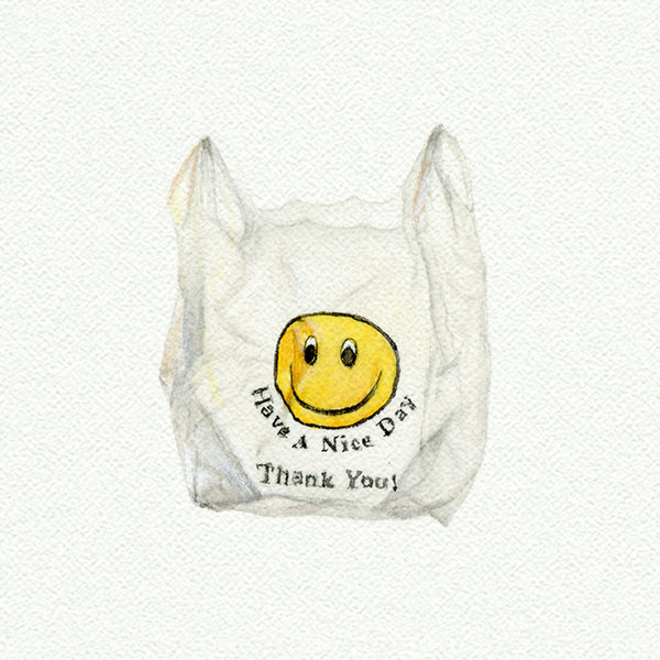 Have a Nice Day Plastic Bag