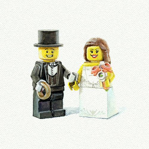 Lego Bride and Groom