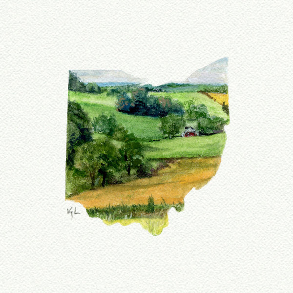 Ohio State Landscape - Open Edition