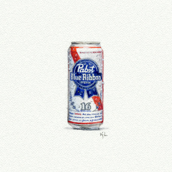 Pabst Blue Ribbon Beer Can - Open Edition