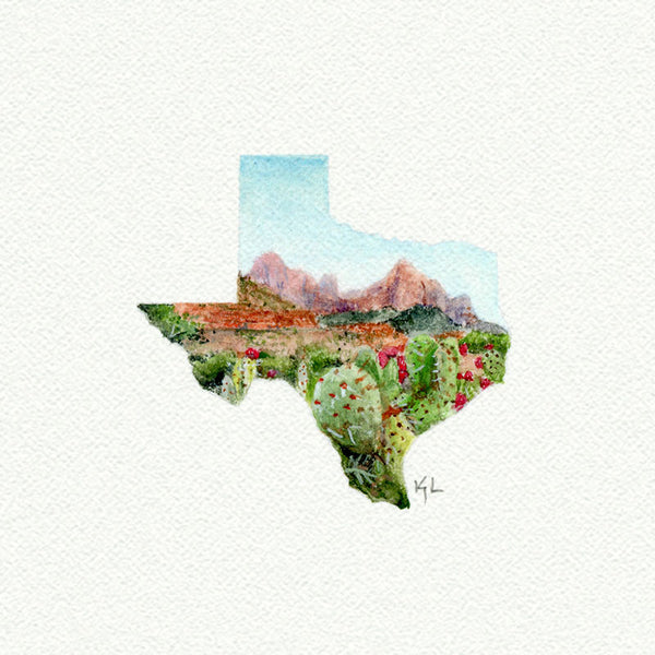Texas State Landscape 1 - Open Edition