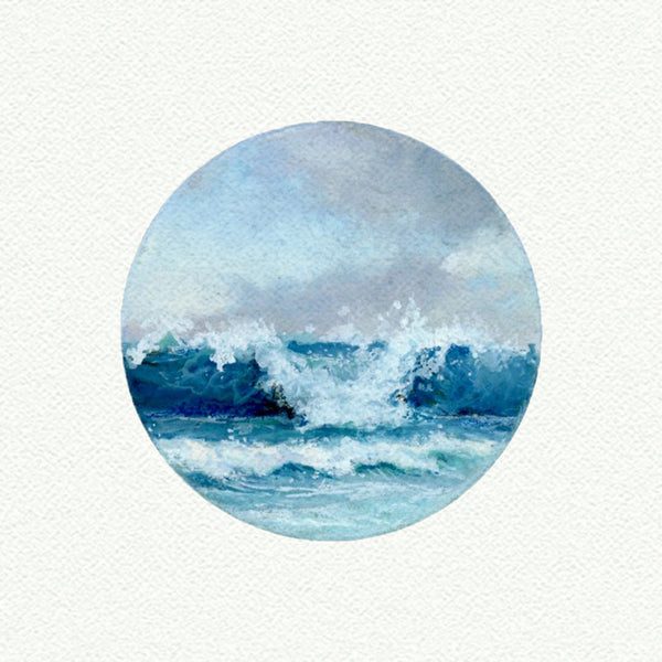 Ocean Waves Circle
