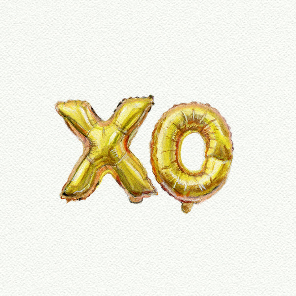 XO Mylar Balloon