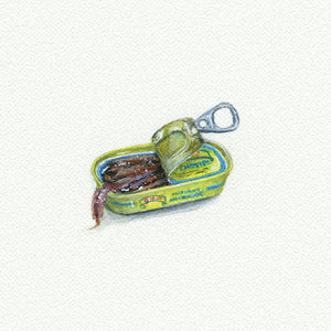 anchovies miniature painting