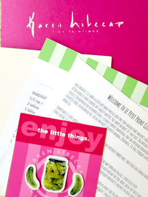 Le Petit Prints Monthly Tiny Art Subscription