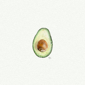 Avocado - Open Edition Art Print