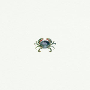 Blue Crab Miniature painting fine art reproduction