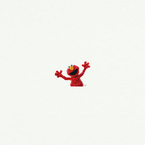 Elmo Miniature Watercolor art Print - Open Edition