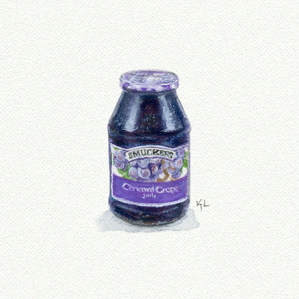 Grape Jelly Jar - Open Edition