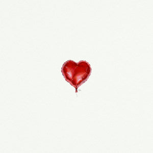 Heart Mylar Balloon - Open Edition