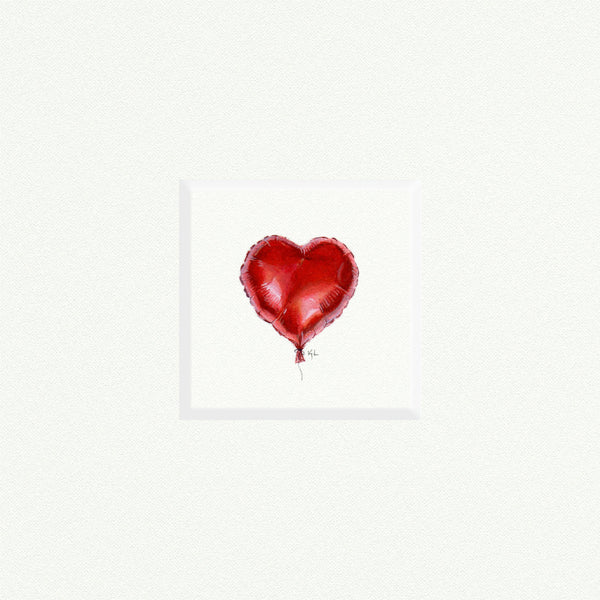 Heart Mylar Balloon - Open Edition