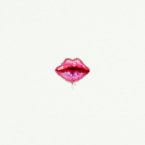 Lip Kiss Mylar Balloon - Open Edition