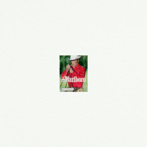 Marlboro Man Miniature Watercolor Art Print