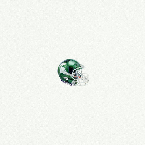 Michgan State Football Helmet
