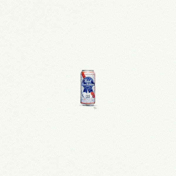 Pabst Blue Ribbon Beer Can - Open Edition