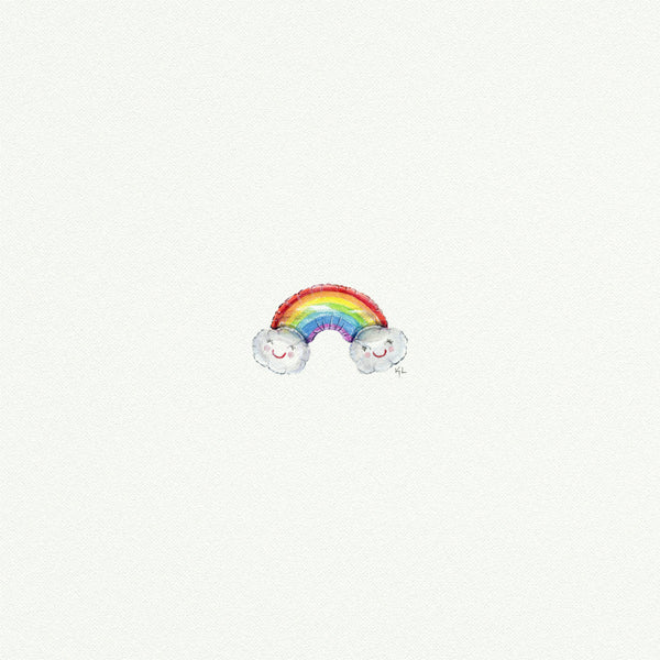 Rainbow Mylar Balloon - Open Edition
