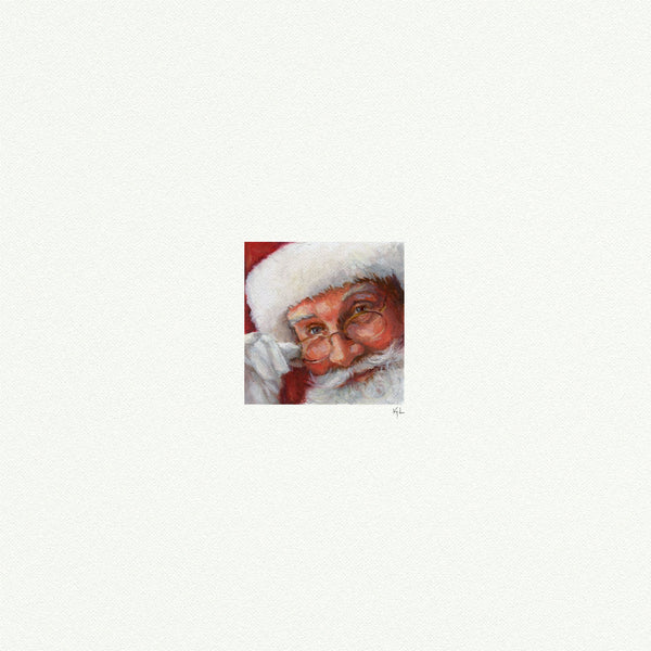 Santa with Glasses - Open Edition