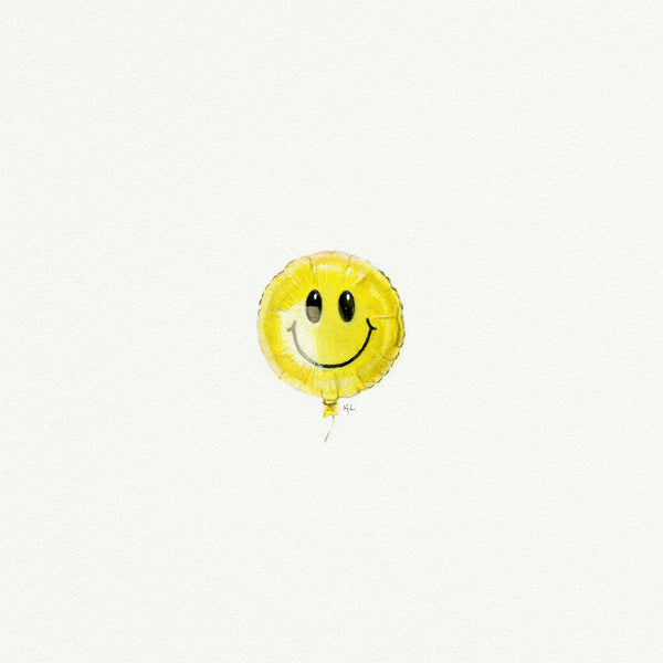 Smiley Face Mylar Balloon - Open Edition