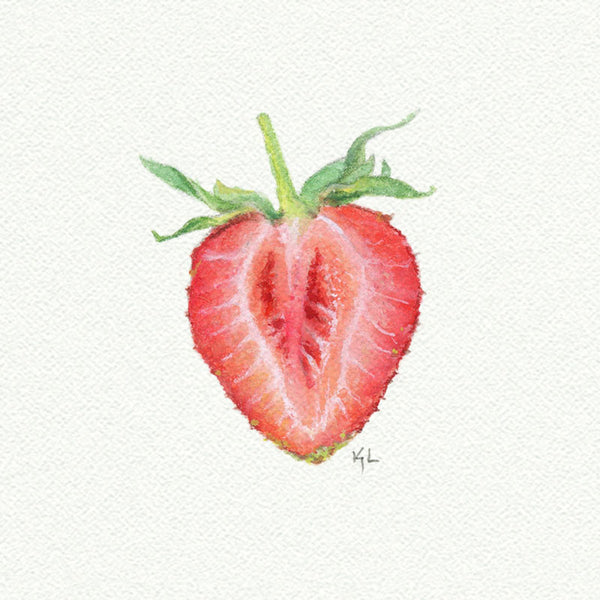 Strawberry Half - Open Edition