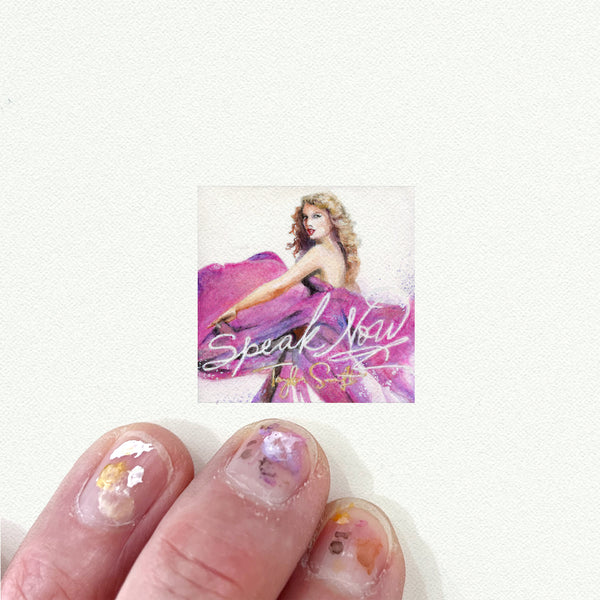 Taylor Swift Speak Now album cover art