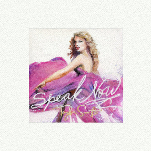Taylor Swift Speak Now album cover art