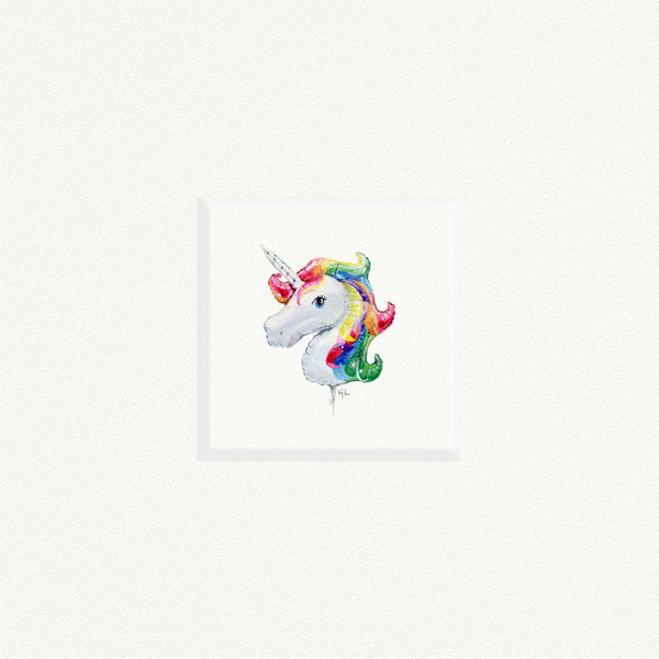 Unicorn Mylar Balloon - Open Edition