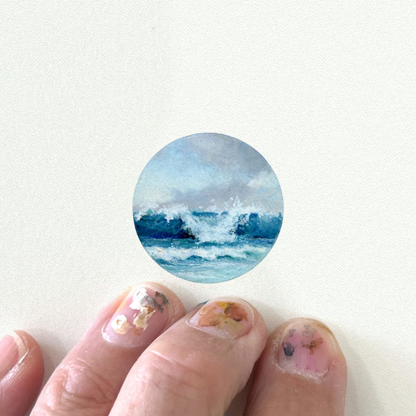 Ocean Waves Circle
